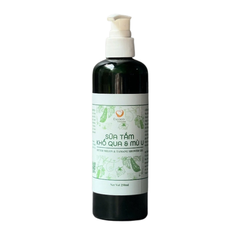 Sữa Tắm Khổ Qua Mù U Escoco 250ml & 500ml - Chăm Sóc Da Thiên Nhiên, Diệt Khuẩn, Dưỡng Ẩm, Cho Trẻ Em và Người Lớn