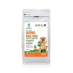 Đường Hoa Dừa Hữu Cơ Organic Sokfarm 1kg - Nguyên Liệu Làm Đẹp và Thay Thế Đường Tinh Luyện, Ít Calo, Dinh Dưỡng Tự Nhiên