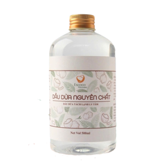 Dầu Dừa Nguyên Chất Escoco Tách Lạnh Ly Tâm - Dưỡng Ẩm Da, Dưỡng Tóc, Hữu Ích Cho Sức Khỏe - 100ml, 250ml, 500ml
