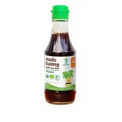 Nước Tương Mật Hoa Dừa Organic Sokfarm 200ml - Nước Tương Hữu Cơ Không Đậu Nành Và Ít Muối Dành Cho Bé Ăn Dặm
