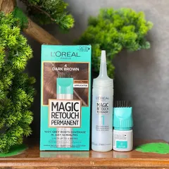 Nhuộm tóc che phủ tóc bạc L'Oréal Paris Magic Retouch Permanent màu 4 dark brown