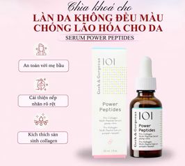 (Châu Âu) Tinh Chất Kích Thích Tăng Sinh Collagen, Giảm Nếp Nhăn, Phục Hồi Geek & Gorgeous Power Peptides