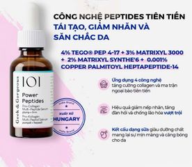 (Châu Âu) Tinh Chất Kích Thích Tăng Sinh Collagen, Giảm Nếp Nhăn, Phục Hồi Geek & Gorgeous Power Peptides