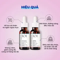 (Châu Âu) Bộ Đôi Tinh Chất Hỗ Trợ Giảm Mụn Mờ Thâm, Dưỡng Da Sáng Khỏe Geek & Gorgeous B-Bomb