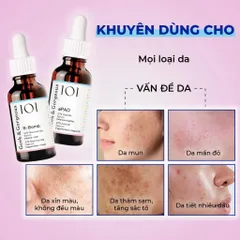 (Châu Âu) Bộ Đôi Tinh Chất Hỗ Trợ Giảm Mụn Mờ Thâm, Dưỡng Da Sáng Khỏe Geek & Gorgeous B-Bomb