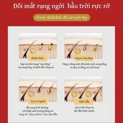 Serum Hỗ trợ Dưỡng, thúc đẩy Lông mày Râu Tóc- Hỗ trợ lông mày râu tóc dày đẹp tự nhiên