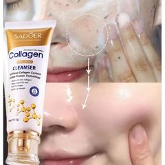 Sữa Rửa Mặt Collagen Anti-Aging Facial Cleanser Làm Trắng Da Dưỡng Ẩm Loại Bỏ Bụi Bẩn 100g