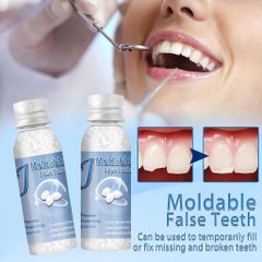 Keo dán răng Nhựa Nha Khoa Tạm Thời Bộ Dụng Cụ Sửa Chữa Răng Và Khoảng Cách Răng Giả Tiện Dụng