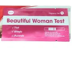 [Che Tên SP] Que thử thai Beautiful Woman Test Thử Thai Nhanh Chóng Chính Xác 99.9% - Hộp 1 cái
