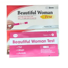 [Che Tên SP] Que thử thai Beautiful Woman Test Thử Thai Nhanh Chóng Chính Xác 99.9% - Hộp 1 cái