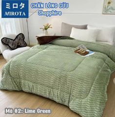 CHĂN LÔNG CỪU NHẬT BẢN MIROTA (2x2m3, 5kg)