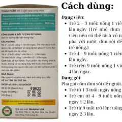 Men Sachaces bổ sung lợi khuẩn hỗ trợ giúp duy trì hệ vi sinh đường ruột