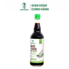 Nước tương mật hoa dừa organic Sokfarm 500ml - Dòng ít muối 656641