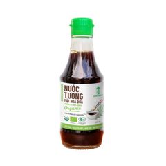 Nước tương mật hoa dừa organic Sokfarm 200ml - Dòng ít muối 656637