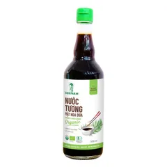 Nước tương mật hoa dừa organic Sokfarm 500ml - Dòng ít muối 656641