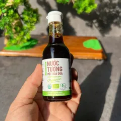 Nước tương mật hoa dừa organic Sokfarm 60ml - Dòng ít muối 656634