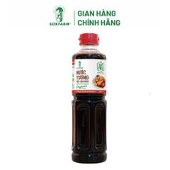 Nước tương mật hoa dừa organic Sokfarm 500ml - Dòng nguyên bản 656652