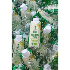 Hỏa tốc HCM - Combo 2 hộp mật hoa dừa tươi Sokfarm tiệt trùng UHT 330ml