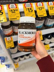 Viên uống Blackmores Super Magnesium 180 viên bổ sung magie