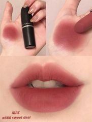 Son môi MAC màu 666 Macximal Matte Lipstick – nổi bật
