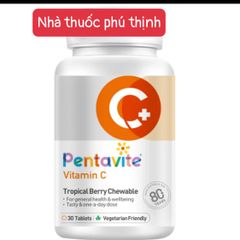 Pentavite bổ sung vitamin c, viên nhai loại ngon (hàng mới, date mới)