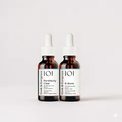 (Châu Âu) Bộ Đôi Kiềm Dầu Thu Nhỏ Lỗ Chân Lông BHA 2% và Niacinamide 10%  Geek & Gorgeous