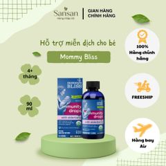 TPBVSK Mommy's Bliss Organic Baby Immunity Drops with Elderberry Tăng đề kháng 4+tháng 90ml - Nội đ