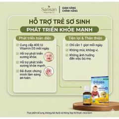 TPBVSK Vitamin D Baby Ddrops cho bé 0-12 tháng 60 giọt & 90 giọt - Nội địa Mỹ