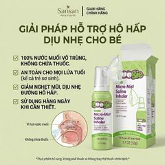 Xông mũi phun sương Boogies Micro-Mist Saline Inhaler 50g - Nội đ