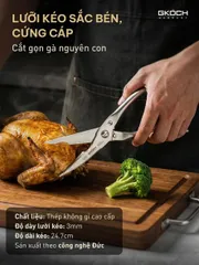 Kéo cắt gà đa năng GKÖCH MC-093