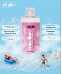 Nước tẩy trang dịu nhẹ bổ sung khoáng Synergy Therm Thermal Micellar Water 250ml [ Hàng công ty]