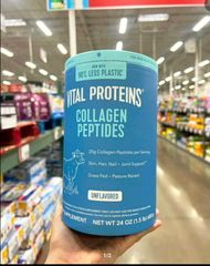 Bột Vital Proteins Collagen Peptides 680g của Mỹ