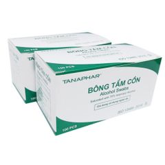 10 miếng bông tẩm cồn TANAPHAR