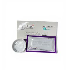 Hộp 15 Que test ma tuý tổng hợp 5  chân AMVI MET/THC/MDMA/MOP/KET