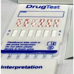Que Thử Fastep 6 Chân - Xét Nghiệm Nhanh  Ma Túy Tổng Hợp OPI/MET/THC/MDMA/AMP/KET - Chính Hãng USA