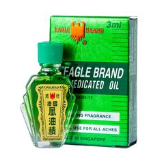 (Chính hãng) Combo 12 chai dầu gió con ó Eagle brand 3ml (12 chai x 3ml)
