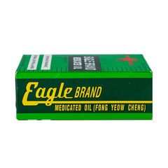 (Nhập khẩu Chính hãng) Dầu gió xanh con ó 3ml - Eagle Brand Medicated Oil, dầu gió singapore