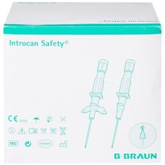 Kim luồn tĩnh mạch B Braun Đức 24G ( HỘP 50 KIM )