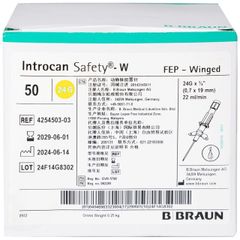 Kim luồn tĩnh mạch B Braun Đức 24G ( HỘP 50 KIM )