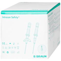 Kim luồn tĩnh mạch B Braun Đức 24G ( HỘP 50 KIM )