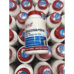 Schiff Glucosamine 2000mg Plus Vitamin D3 150 Viên hỗ trợ Xương Khớp của Mỹ 657231