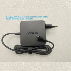 Sạc Laptop ASUS Chrome Book Flip C302 C213 C302C C302CA C302CA-DHM4 20V - 3.25A - 65W Chân Type USB C