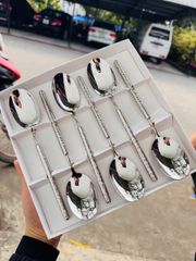 BỘ 6 THÌA INOX 316 CAO CẤP GUME