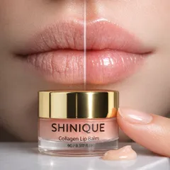 SHINIQUE Collagen Lip Balm 9g - Son Dưỡng Môi Collagen Kết Hợp Vitamin Giúp Phục Hồi, Giữ Ẩm và Bảo Vệ Môi Suốt 24h