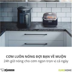 Nồi Cơm Điện Áp Suất Cao Tần Zojirushi 0.5 Lít, Bảo Hành 3 Năm Chính Hãng - NP-RLQ05-TD