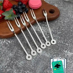 Set 6 dĩa hoa quả cao cấp Sambonet