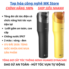 Tông đơ thông minh Hu.aw.ei, lưỡi gốm cao cấp, tự động hút tóc vụn
