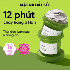 (Cao cấp) Mặt Nạ Đất Sét Đậu Xanh Beplain Mung Bean Pore Clay - Giảm Mụn Đầu Đen, Chăm Sóc Da Mặt Hiệu Quả, Cho Làn Da Mịn Màng 120g Chính hãng