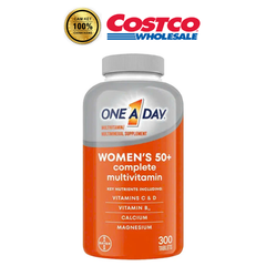 Vitamin Tổng Hợp One A Day Woman 50+ 300 Viên - Hỗ Trợ Sức Khỏe Phụ Nữ Trên 50, Bổ Sung 30 Loại Vi Khoáng Chất, USA