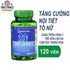 Viên Uống mầm đậu nành SOY ISOFLAVONES Puritan's Pride